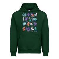 Forest Green cryptid creatures   mythology Urban Hoodie - linhVisuals