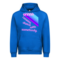 Cobalt ohhhhh i wanna dance with somebody Urban Hoodie - linhVisuals