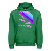 Emerald ohhhhh i wanna dance with somebody Urban Hoodie - linhVisuals
