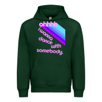 Forest Green ohhhhh i wanna dance with somebody Urban Hoodie - linhVisuals