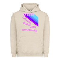 Pigment French Oak ohhhhh i wanna dance with somebody Urban Hoodie - linhVisuals