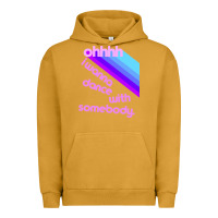 Pigment Peanut Butter ohhhhh i wanna dance with somebody Urban Hoodie - linhVisuals