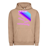 Pigment Burro ohhhhh i wanna dance with somebody Urban Hoodie - linhVisuals
