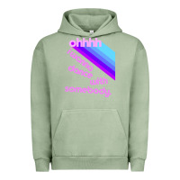 Pigment Oil Green ohhhhh i wanna dance with somebody Urban Hoodie - linhVisuals