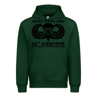 Forest Green army 82nd airborne Urban Hoodie - linhVisuals