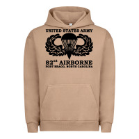 Pigment Burro army 82nd airborne Urban Hoodie - linhVisuals
