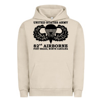 Pigment French Oak army 82nd airborne Urban Hoodie - linhVisuals