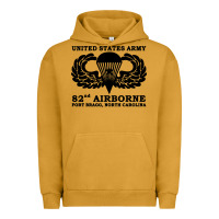 Pigment Peanut Butter army 82nd airborne Urban Hoodie - linhVisuals