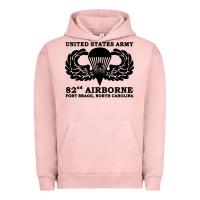 Pigment Salmon army 82nd airborne Urban Hoodie - linhVisuals