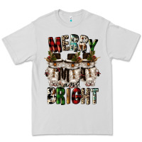 Dove Grey merry and bright Premium Tee - CowGirlArtShop