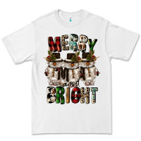 White merry and bright Premium Tee - CowGirlArtShop
