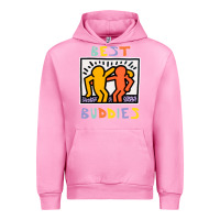 Fuchsia Pink best buddies has landed Urban Hoodie - linhVisuals