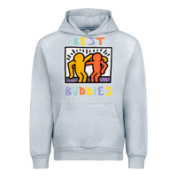 Heather Grey best buddies has landed Urban Hoodie - linhVisuals