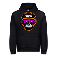 Black #suns jammin gorilla Urban Hoodie - linhVisuals