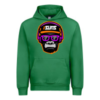 Emerald #suns jammin gorilla Urban Hoodie - linhVisuals