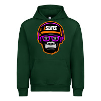 Forest Green #suns jammin gorilla Urban Hoodie - linhVisuals