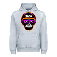 Heather Grey #suns jammin gorilla Urban Hoodie - linhVisuals