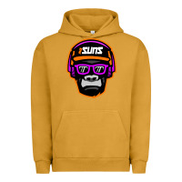 Pigment Peanut Butter #suns jammin gorilla Urban Hoodie - linhVisuals
