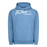 Pigment Pebble Blue bc rich guitar Urban Hoodie - linhVisuals