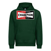 Forest Green champion spark plugs company Urban Hoodie - linhVisuals
