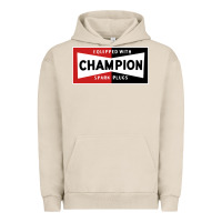 Pigment French Oak champion spark plugs company Urban Hoodie - linhVisuals