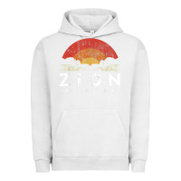 Pigment Lunar Rock retro zion national park us vintage utah adventure hiking Urban Hoodie - linhVisuals
