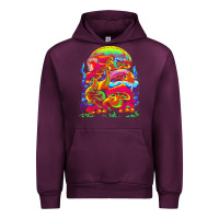 Mauve Wine psychedelic t  shirt psychedelic dream t  shirt Urban Hoodie - linhVisuals