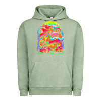 Pigment Oil Green psychedelic t  shirt psychedelic dream t  shirt Urban Hoodie - linhVisuals