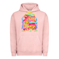 Pigment Salmon psychedelic t  shirt psychedelic dream t  shirt Urban Hoodie - linhVisuals