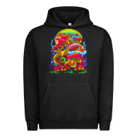 Pigment Black psychedelic t  shirt psychedelic dream t  shirt Urban Hoodie - linhVisuals