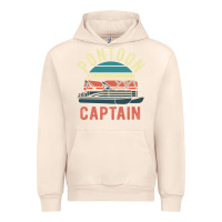 Sandshell pontoon captain vintage boating party funny gift for pontooning lover Urban Hoodie - linhVisuals