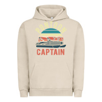 Pigment French Oak pontoon captain vintage boating party funny gift for pontooning lover Urban Hoodie - linhVisuals