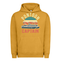 Pigment Peanut Butter pontoon captain vintage boating party funny gift for pontooning lover Urban Hoodie - linhVisuals