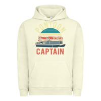 Pigment Pistachio pontoon captain vintage boating party funny gift for pontooning lover Urban Hoodie - linhVisuals