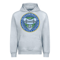 Heather Grey 5000px queensboroughcc Urban Hoodie - linhVisuals