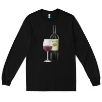 Black California Wine Long Sleeve Tee - RanaPortraitStore