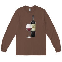 Chestnut California Wine Long Sleeve Tee - RanaPortraitStore