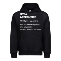 Black hvac apprentice t shirt Urban Hoodie - linhVisuals
