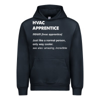 Navy hvac apprentice t shirt Urban Hoodie - linhVisuals