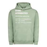 Pigment Oil Green hvac apprentice t shirt Urban Hoodie - linhVisuals