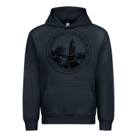 Navy brooklyn college seal Urban Hoodie - linhVisuals