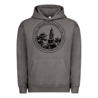Pigment Tornado brooklyn college seal Urban Hoodie - linhVisuals
