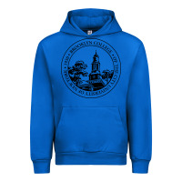 Cobalt brooklyn college seal Urban Hoodie - linhVisuals