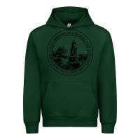 Forest Green brooklyn college seal Urban Hoodie - linhVisuals