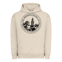 Pigment French Oak brooklyn college seal Urban Hoodie - linhVisuals