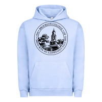 Pigment Grape Ice brooklyn college seal Urban Hoodie - linhVisuals