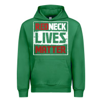 Emerald redneck lives matter distressed Urban Hoodie - linhVisuals