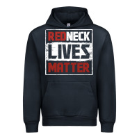 Navy redneck lives matter distressed Urban Hoodie - linhVisuals