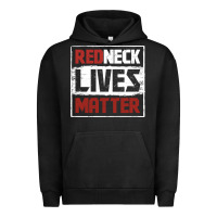 Pigment Black redneck lives matter distressed Urban Hoodie - linhVisuals
