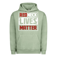 Pigment Oil Green redneck lives matter distressed Urban Hoodie - linhVisuals